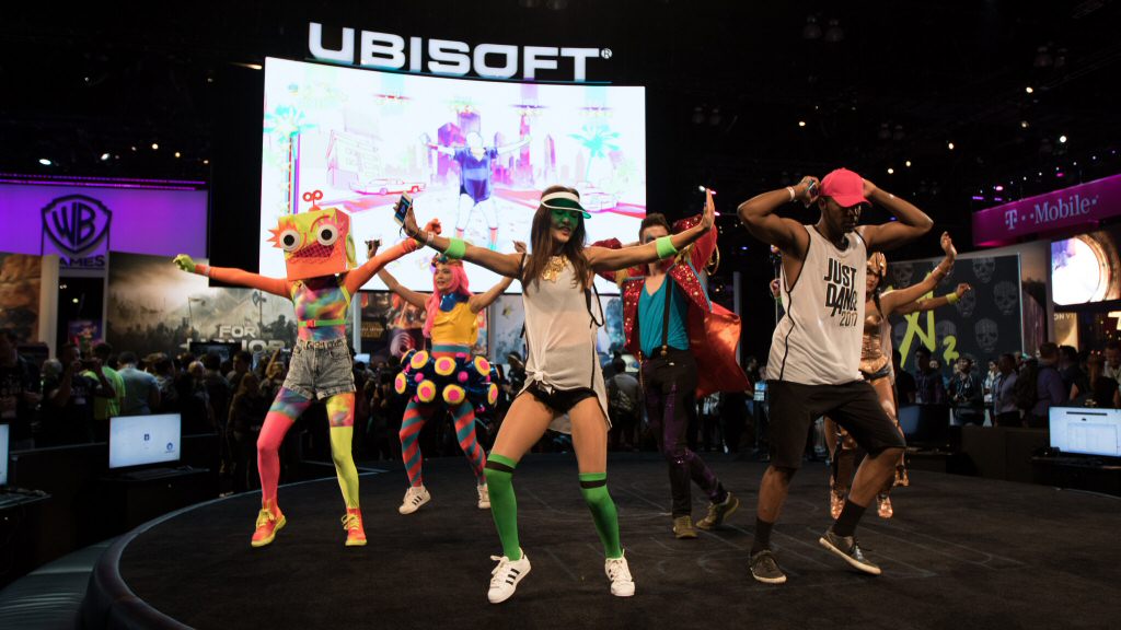 In 2016, Ubisoft hired professional dancers to show us how fun their dance game is when played by professional dancers.