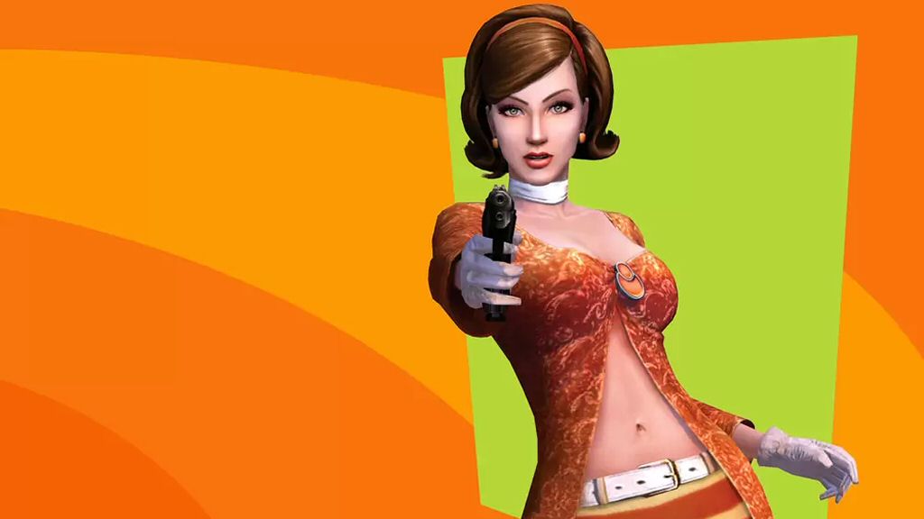 She's not a 10,000 polygon bump-mapped model, but Cate Archer of No One Lives Forever 2 manages to look pretty dang good.  Okay, her outfit is over-the-top, but that's the fault of the 60's spy movie heroines she's sending up, not the graphics engine.