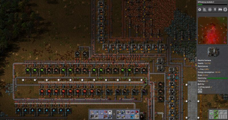 I realize this probably doesn't LOOK fun. But I don't know how to take a screenshot of my desire to forego sleep in favor of playing more Factorio.