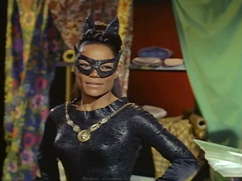 It's surprisingly hard to find pictures of Eartha Kitt's Catwoman.