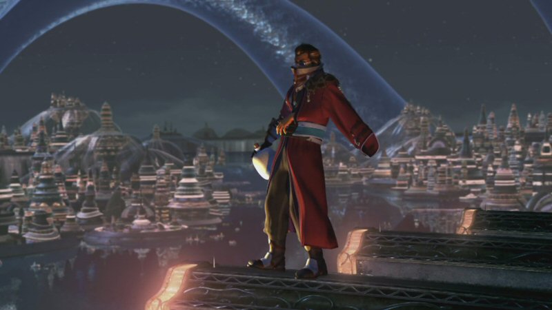 How the HELL did you get up here, Auron? And WHY?