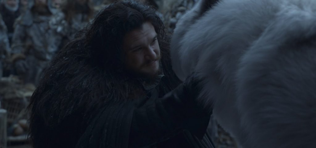 Credit to them, they DID fix the 'Jon never pet Ghost' problem. The internet is already calling it 'The Pet That Was Promised.' Credit to them, they DID fix the 'Jon never pet Ghost' problem. The internet is already calling it 'The Pet That Was Promised.'