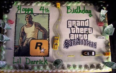 Grand Theft Auto: The Cake