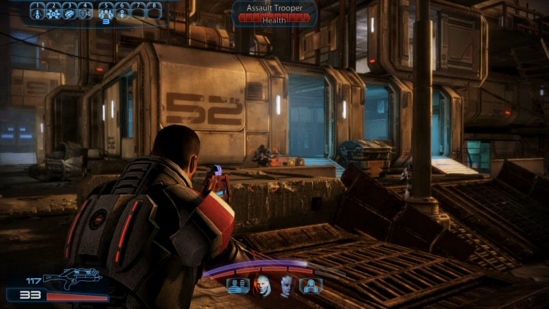 Filling Mass Effect 3 with Cerberus fights is like opening a Thai food restaurant where 90% of the menu is hamburgers. Filling Mass Effect 3 with Cerberus fights is like opening a Thai food restaurant where 90% of the menu is hamburgers.