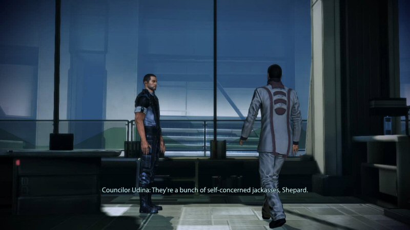 I'm pretty sure this is the most hypocritical line in the whole game. I'm pretty sure this is the most hypocritical line in the whole game.