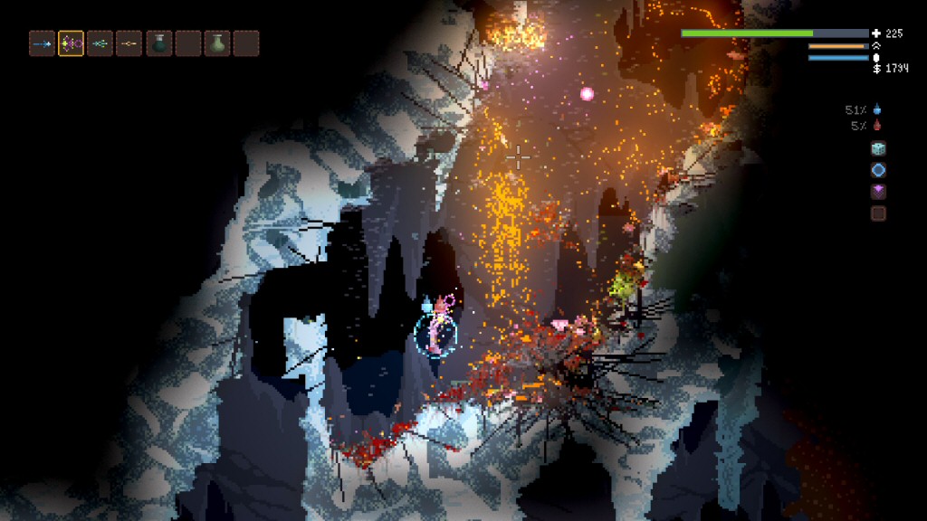 In this scene, we're dealing with the elemental forces of snow, lava, fire, smoke, slime, water, and unbridled hubris. The last one is the most dangerous. In this scene, we're dealing with the elemental forces of snow, lava, fire, smoke, slime, water, and unbridled hubris. The last one is the most dangerous.