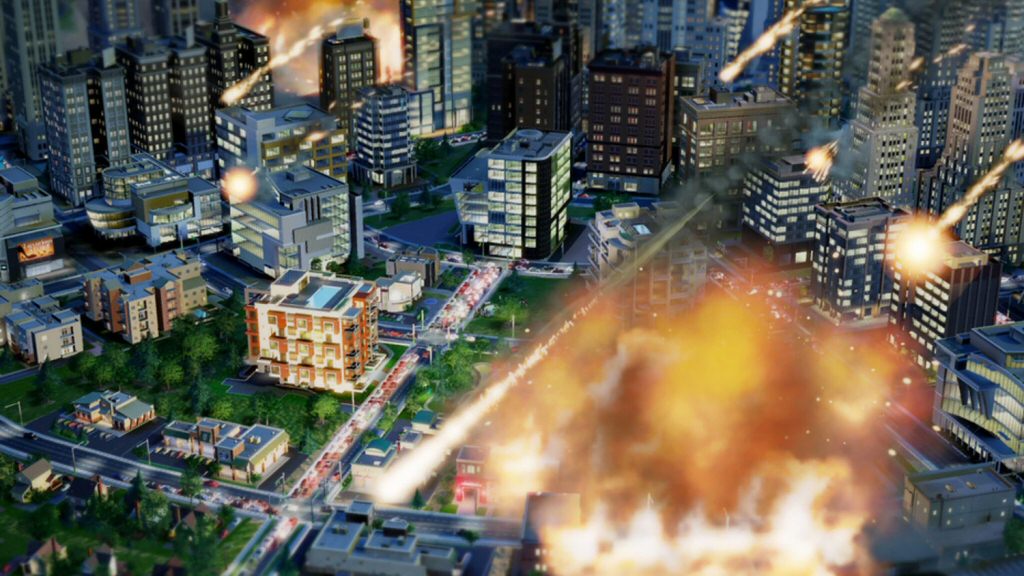 A randomly chosen image from SimCity, which shouldn't be taken as a metaphor for how EA handled the game. Unless you think the metaphor is clever, in which case you should totally take it that way.