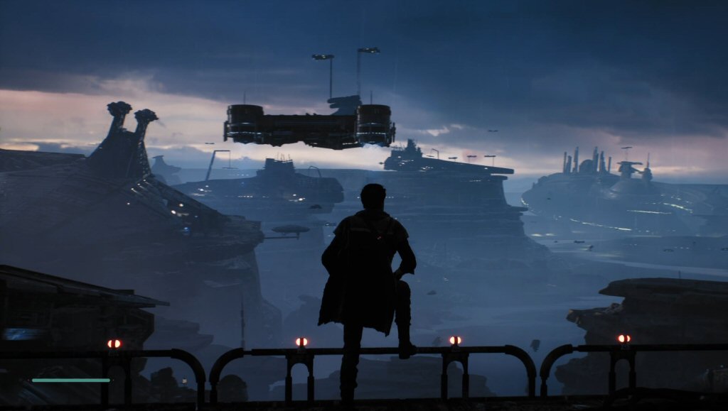 Yes. This is EXACTLY what a Star Wars game should look like. Only Star Wars can make a trash planet look this cool.